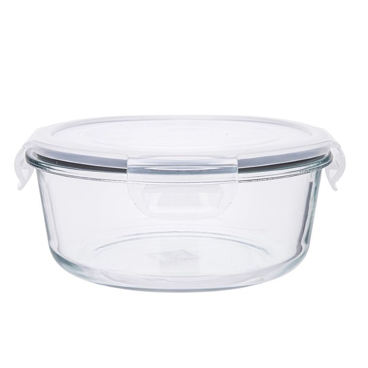 Altom Design, Fresh, pojemnik z pokrywką, okrągły, 0,95l, 18,0-7,7 cm