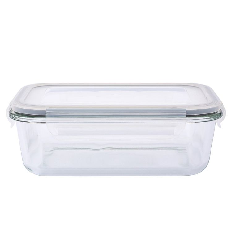 Altom Design, Fresh, pojemnik z pokrywką, prostokątny, 1l, 20,4-15,5-6,9 cm