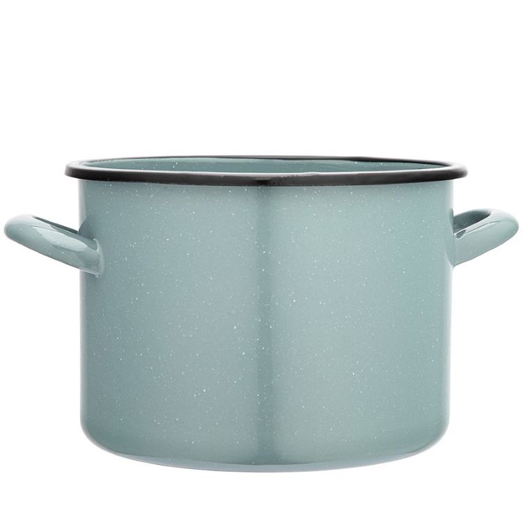 Altom Design, garnek prosty, szałwiowy nakrapiany, 5,8l, 22-16 cm