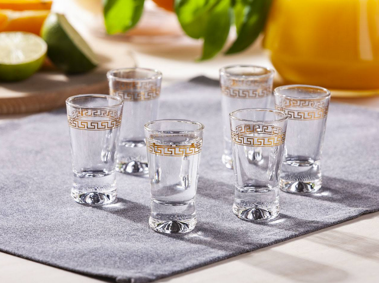 Altom Design, Glasmark, Grecja, 6 kieliszków do wódki, 25 ml