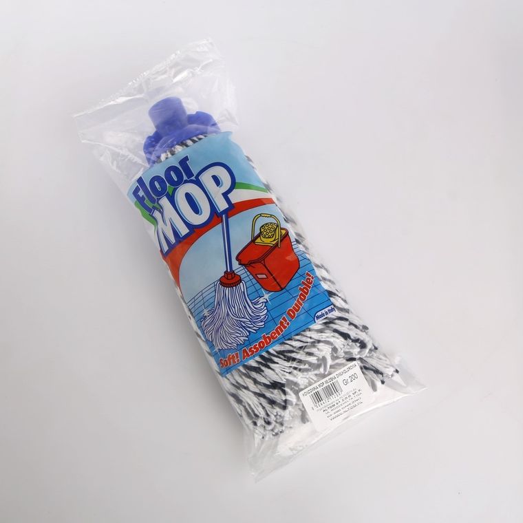 Altom Design, końcówka mop, włoska dwukolorowa, 200g