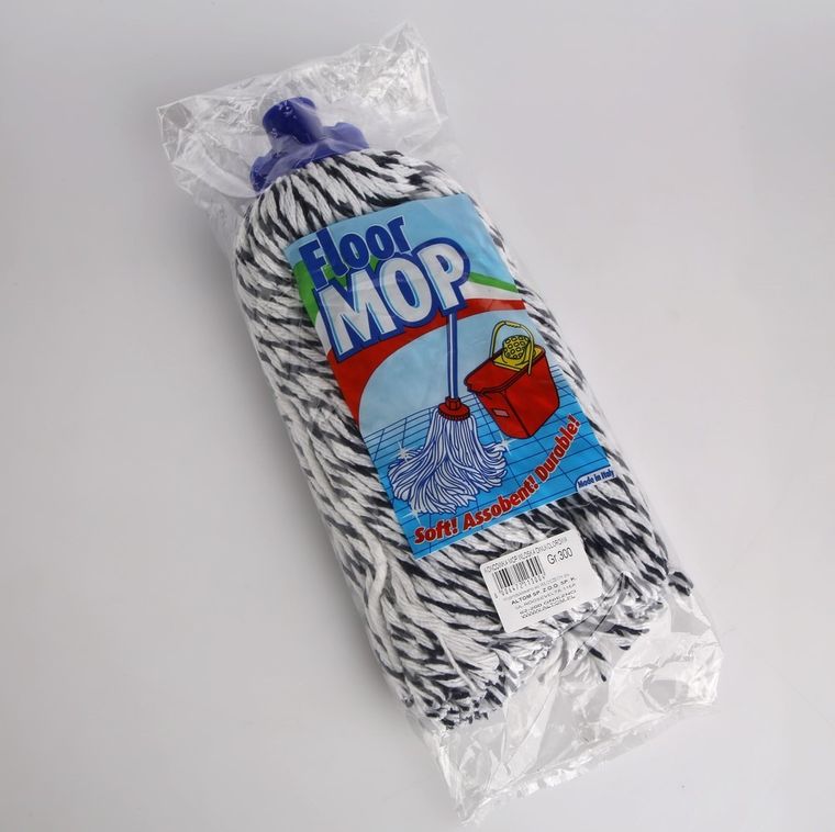 Altom Design, końcówka mop, włoska dwukolorowa, 300g