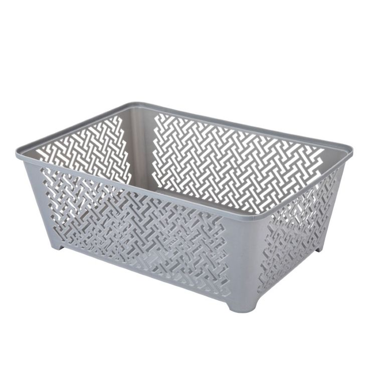 Altom Design, koszyk, 36-25-14 cm, szary