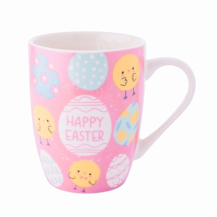 Altom Design, kubek baryłka, nbc, 380 ml, happy easter