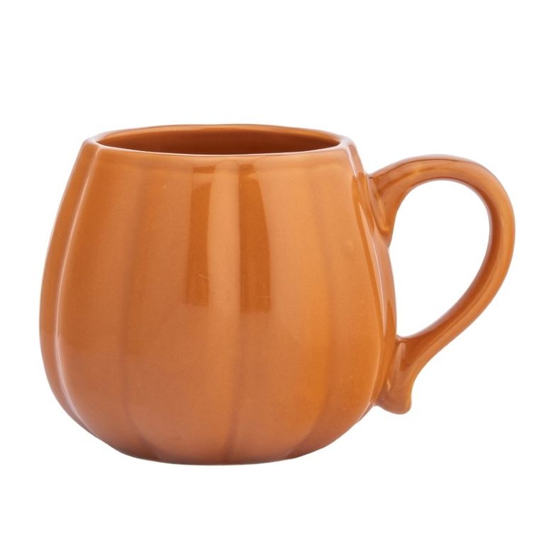 Altom Design, kubek ceramiczny, dynia, pomarańczowy, 420 ml