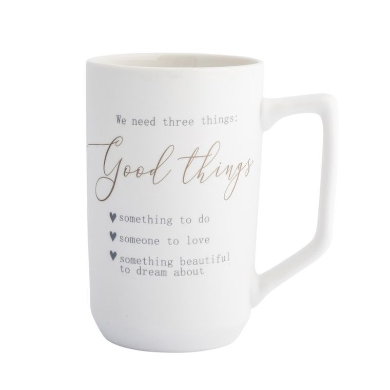 Altom Design, kubek prosty, wysoki, good things, 550 ml