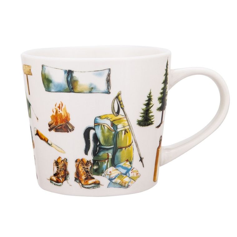 Altom Design, kubek stożek, nbc, 400 ml, podróżnik, color box