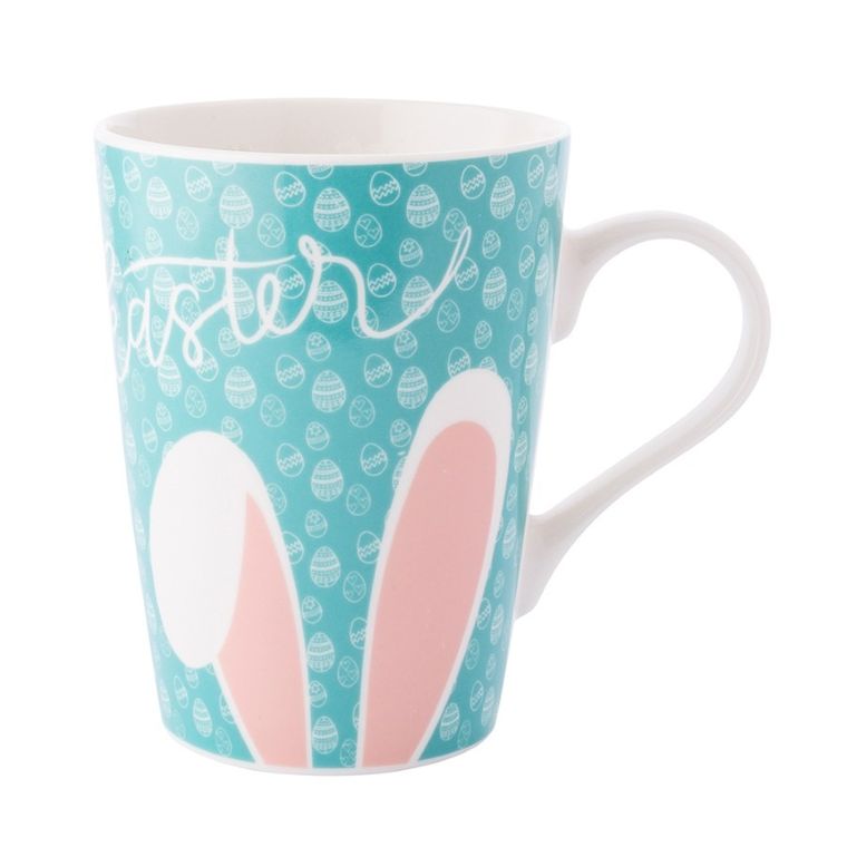 Altom Design, kubek stożek, nbc, 420 ml, uszy zająca