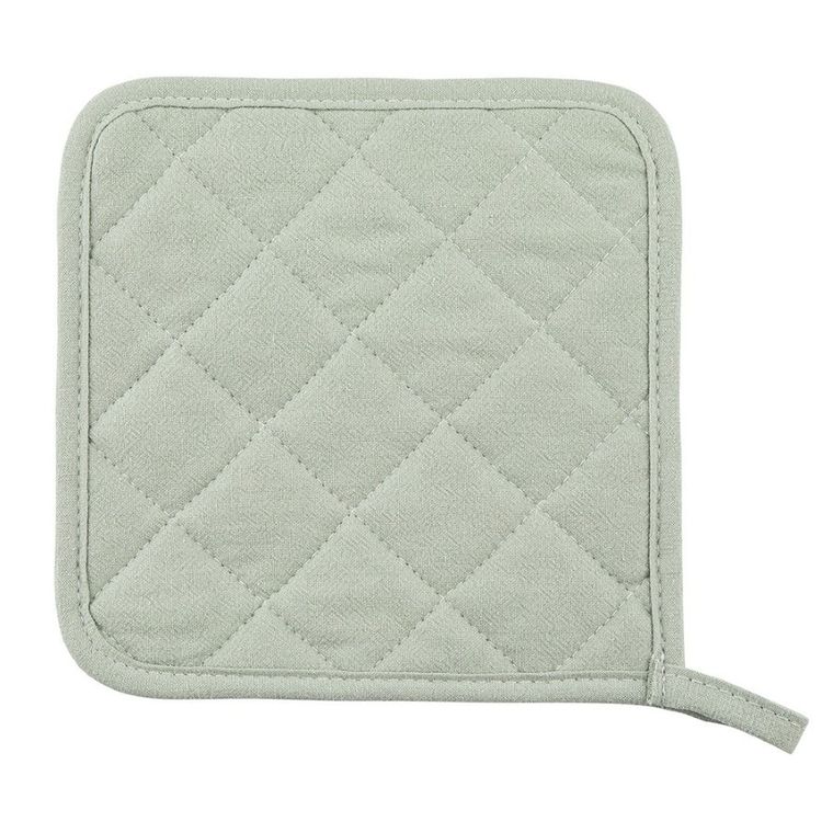 Altom Design, łapka kuchenna, 100% bawełna, szałwia, 18-18 cm