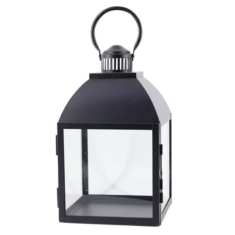 Altom Design, latarenka metalowa, 21-21-35 cm