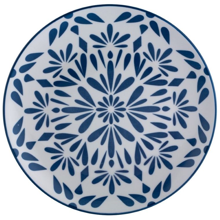 Altom Design, Lazur, talerz porcelanowy deserowy, 20 cm