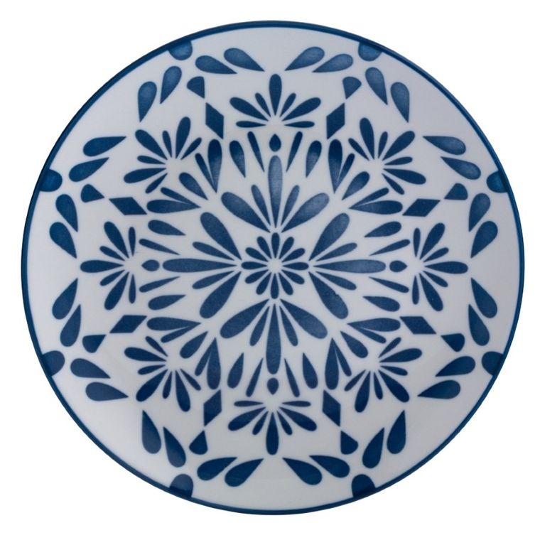 Altom Design, Lazur, talerz porcelanowy płytki, 26 cm