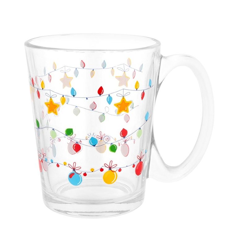 Altom Design, Leon, kubek, 300 ml, girlanda choinkowa