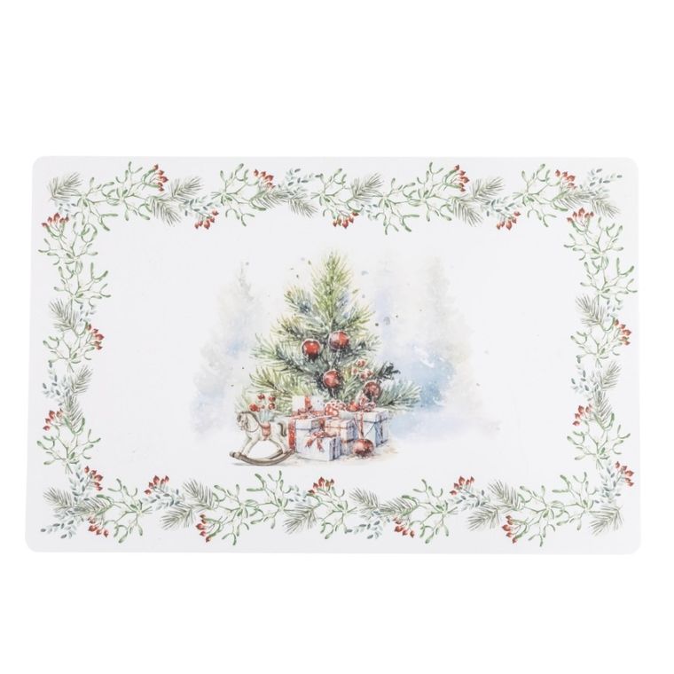 Altom Design, magia świąt mata stołowa prostokątna pp, 28-43 cm