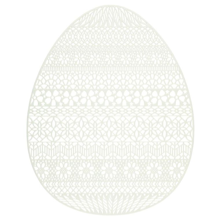 Altom Design, mata PVC, jajko, miętowa, 32-40 cm