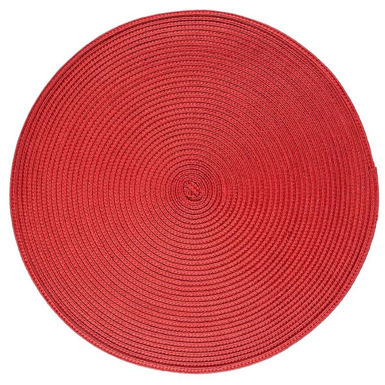 Altom Design, mata słomkowa pp, 38 cm, red