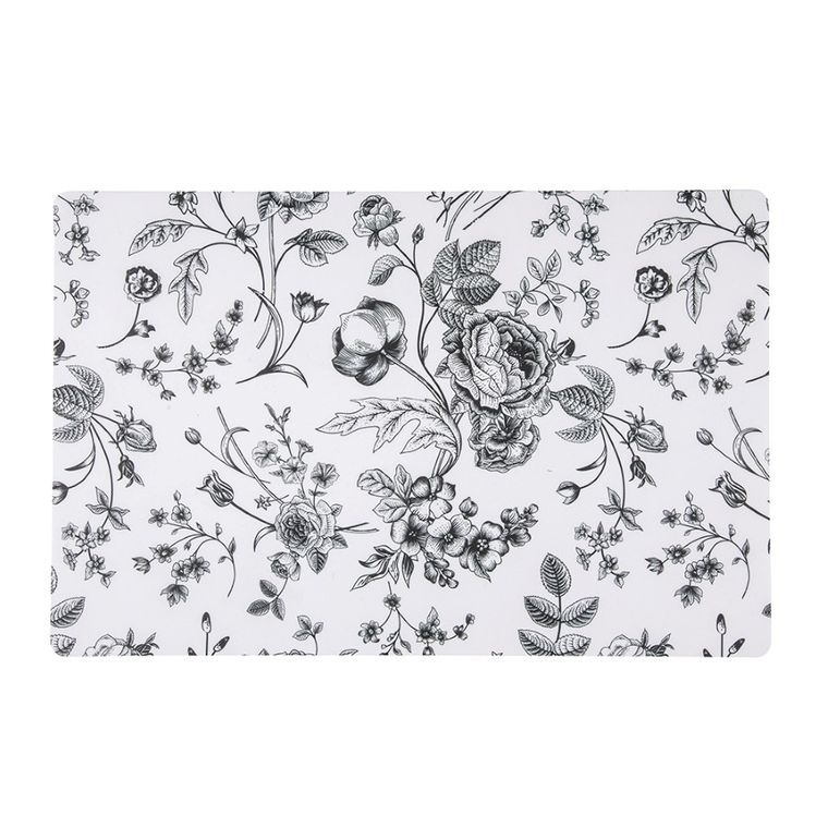 Altom Design, mata stołowa, sepia flowers, 28-43 cm