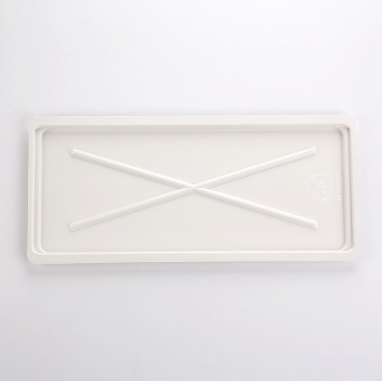 Altom Design, Metpol, tacka, biała, szeroka utwardzana, 50-22.5 cm