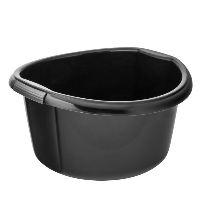 Altom Design, miska głęboka, 10l, czarna