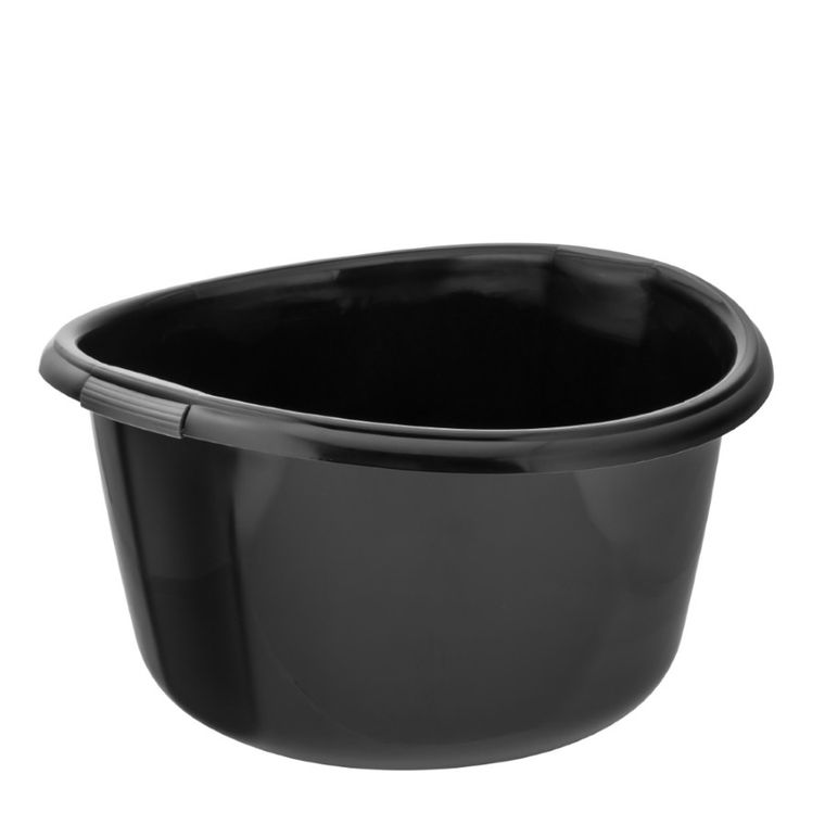 Altom Design, miska głęboka, 30l, czarna