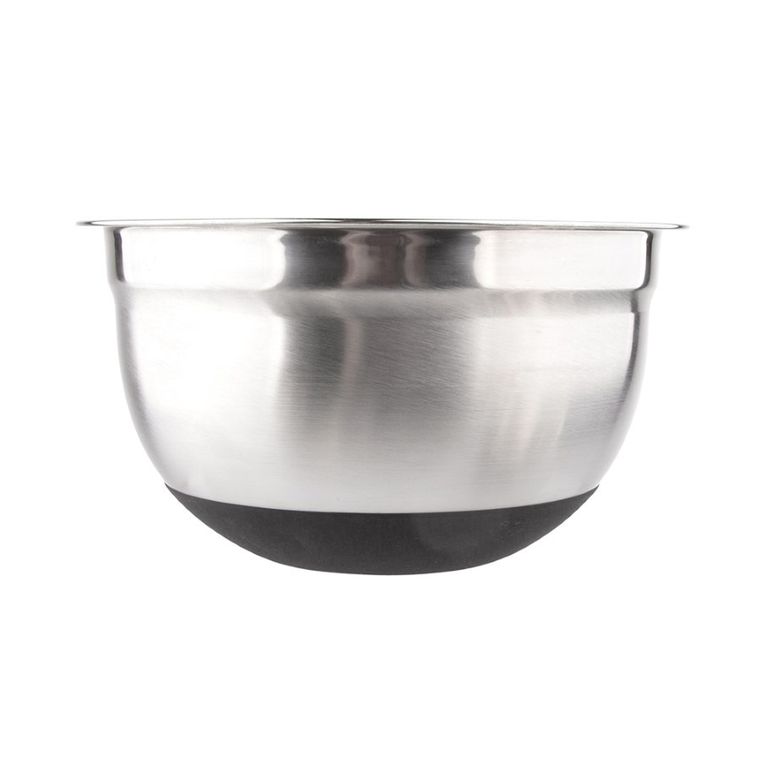 Altom Design, miska nierdzewna z silikonową podstawą, 20-9,5 cm