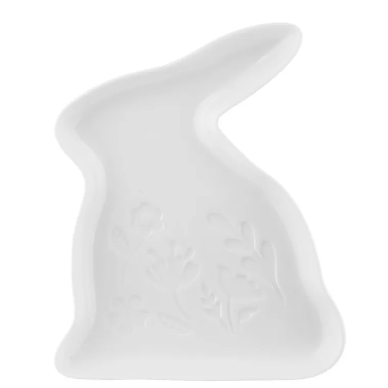 Altom Design, naczynie zajączek, nbc z tłoczeniem, 20.5-15-2 cm