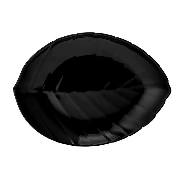 Altom Design, Nocturn, półmisek liść, 23-17 cm