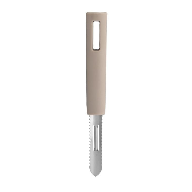 Altom Design, obierak do warzyw, pionowy, taupe, 21-2,5 cm
