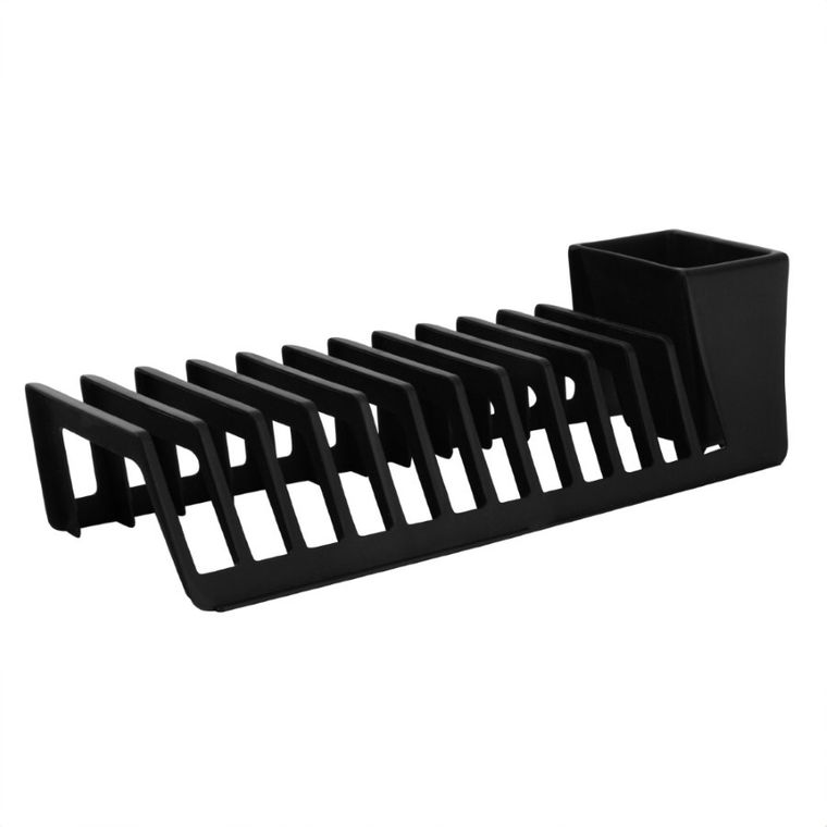 Altom Design, ociekacz na talerze i sztućce, czarny