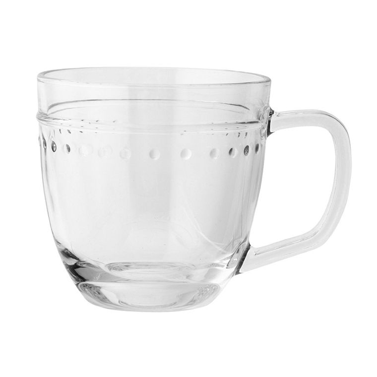 Altom Design, Oslo, relief kubek szklany, 420 ml