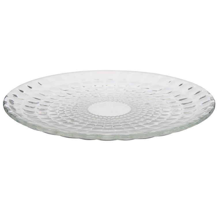 Altom Design, Panteon, talerz, szklany, 28,5 cm