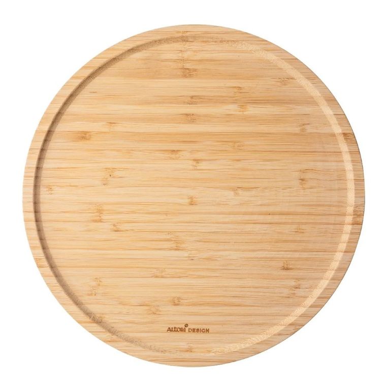 Altom Design, patera bambusowa, 30-30-1.6 cm