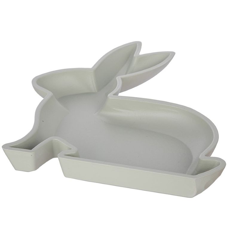 Altom Design, patera ozdobna, MDF, zielona, 23-29,5-3 cm