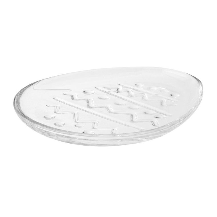 Altom Design, patera szklana, jajko, 20-15-1.8 cm