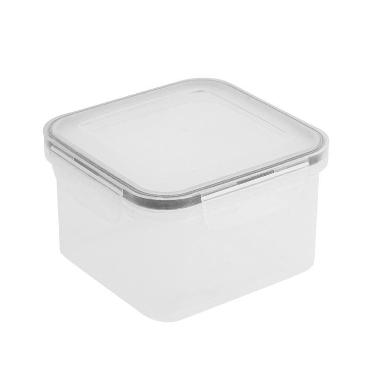 Altom Design, pojemnik z pokrywką, kwadratowy, 0,75l, 12,5-12,5-8 cm