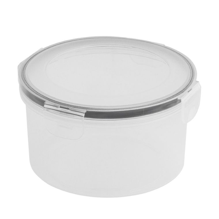 Altom Design, pojemnik z pokrywką, okrągły, 0,75l, 12,5-7 cm