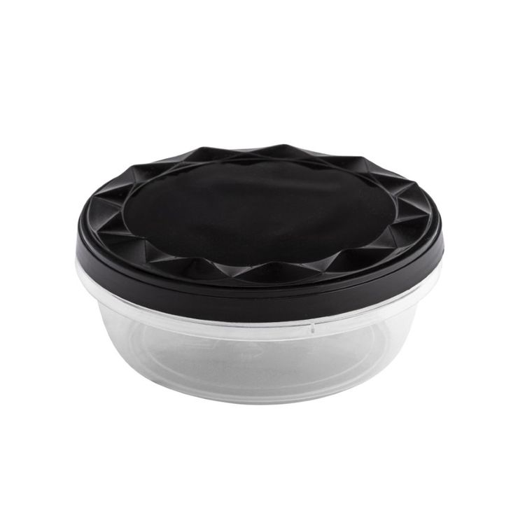 Altom Design, pojemnik z zakręcaną pokrywą, 0,3l, czarny