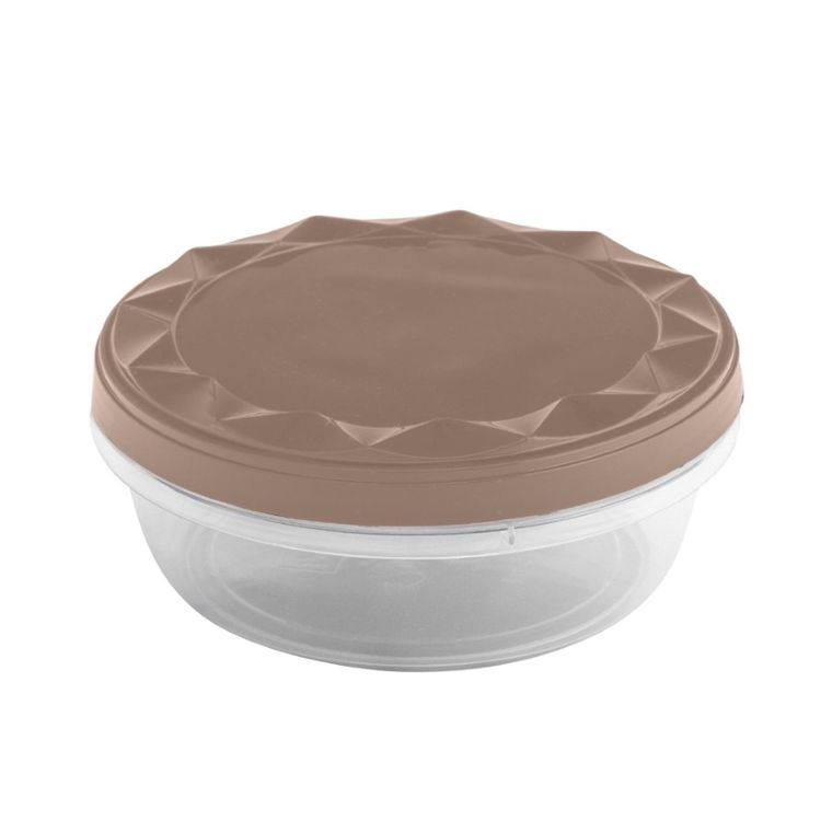 Altom Design, pojemnik z zakręcaną pokrywą, 0,3l, taupe