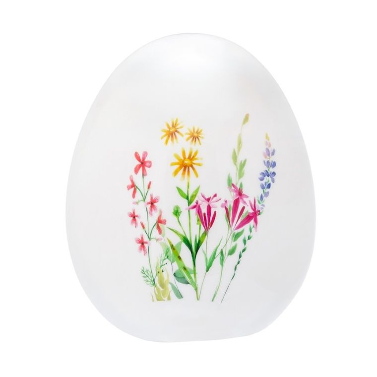 Altom Design, Przebudzenie natury, figurka porcelanowa jajko, 9-8.5-10 cm