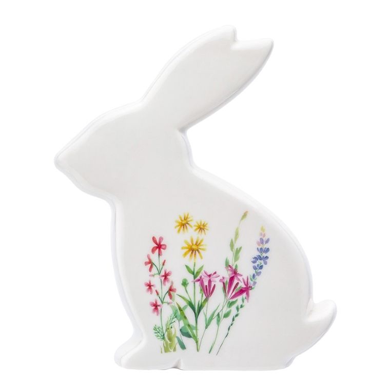 Altom Design, Przebudzenie natury, figurka porcelanowa zając, 13.5-2-15 cm