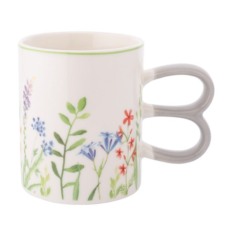 Altom Design, Przebudzenie natury, kubek prosty z uszami zająca, nbc, 370 ml