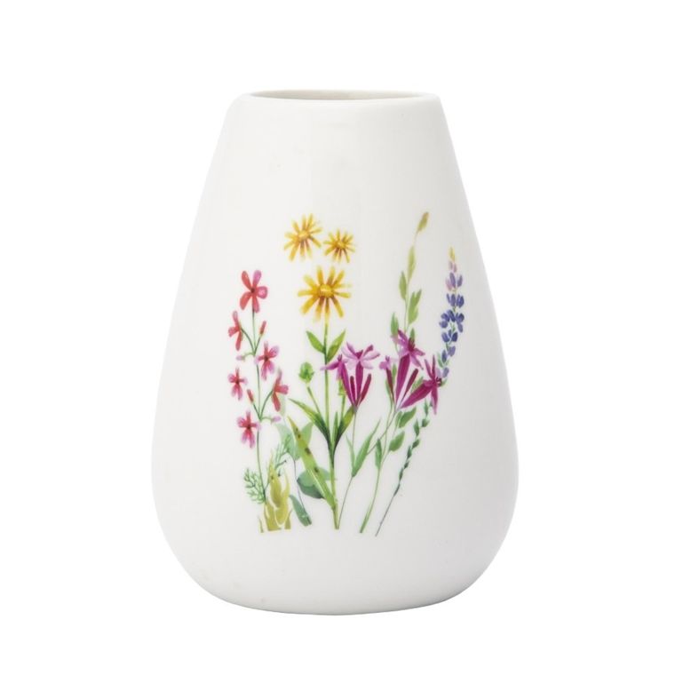 Altom Design, Przebudzenie natury, wazon porcelanowy, 9-9-13 cm