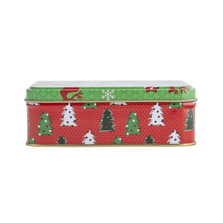 Altom Design, puszka prostokątna, 12,5-9-4,5 cm, xmas