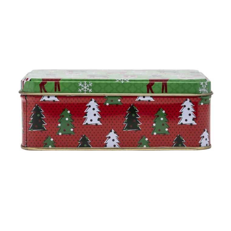 Altom Design, puszka prostokątna, 14,5-10,5-5,5 cm, xmas