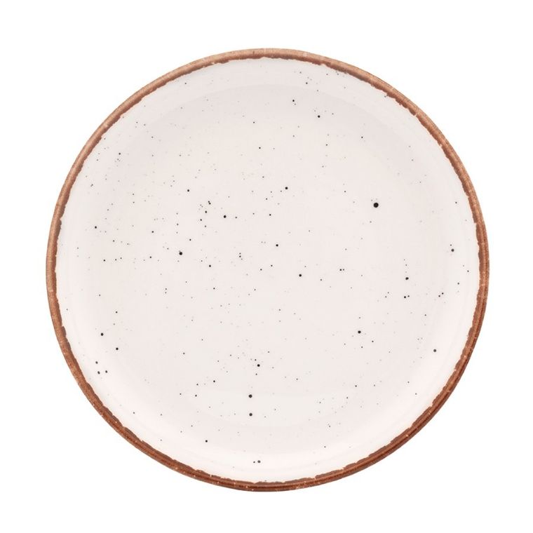 Altom Design, Reactive ivory, talerz deserowy, nbc, 19.5 cm