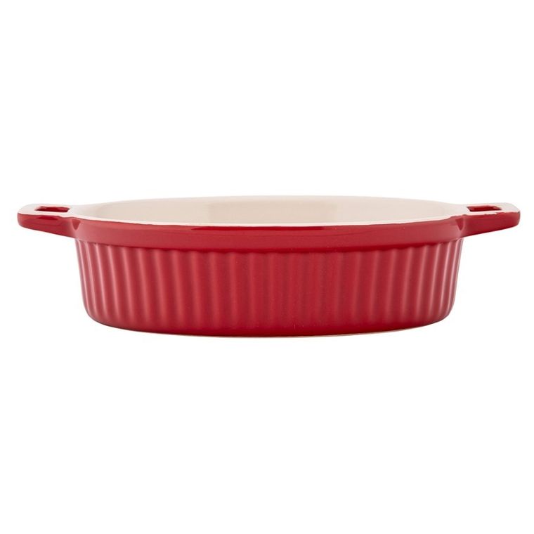 Altom Design, Red Chilli, naczynie ceramiczne do zapiekania, 27-15-6 cm, 900 ml