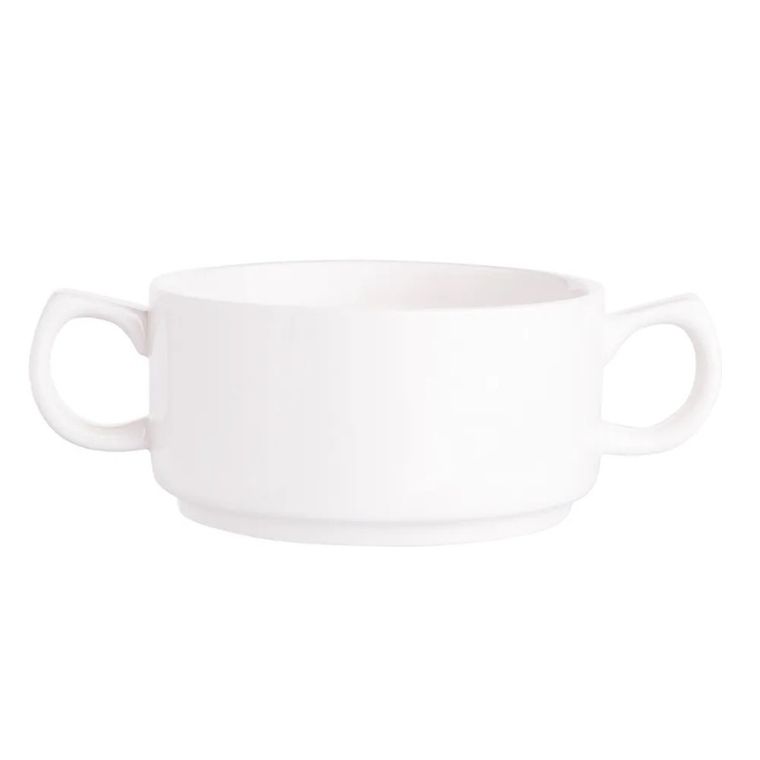 Altom Design, Regular, bulionówka z uszami, porcelana kremowa, 340 ml