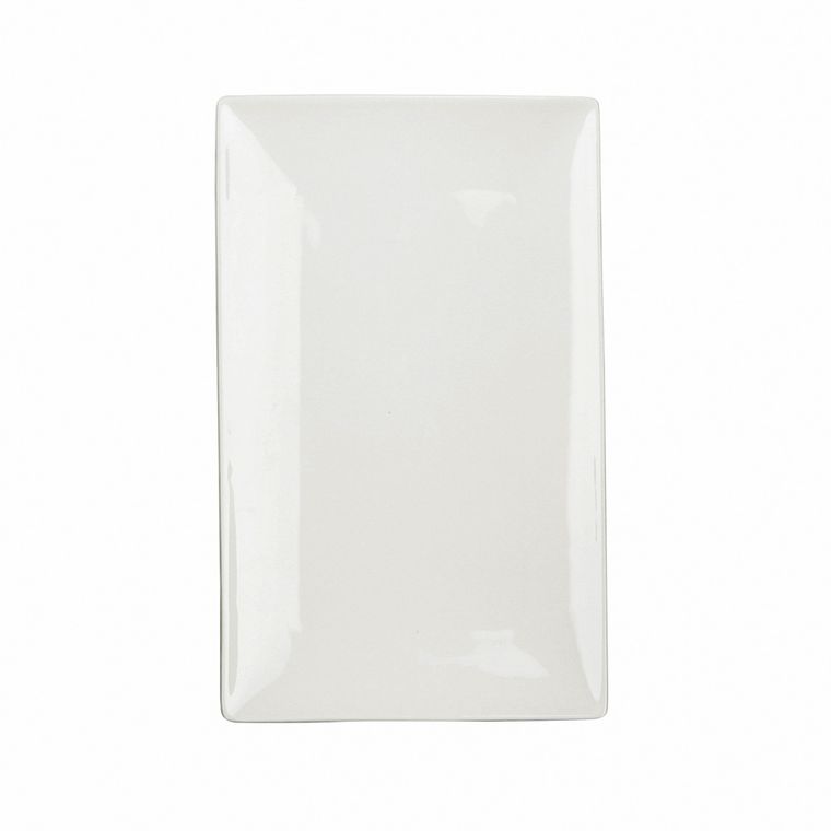 Altom Design, Regular, półmisek prostokątny 26 cm, porcelana kremowa