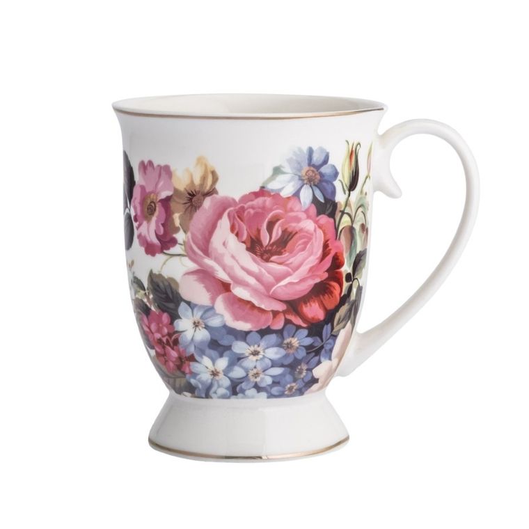 Altom Design, Róża, kubek na stopce, 320 ml