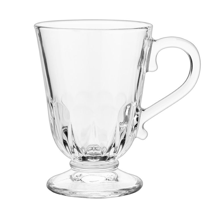 Altom Design, Siena, kubek na stopce, 320 ml, pawie pióro